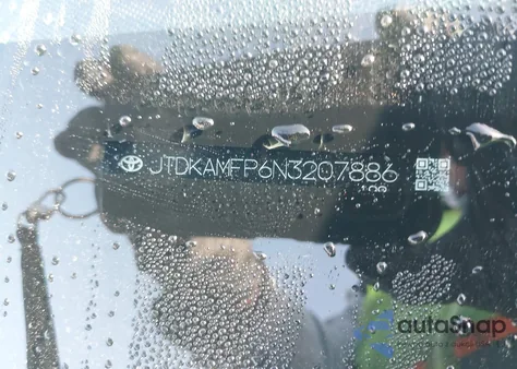 2022 Toyota Prius Prime Xle from USA, damaged, VIN JTDKAMFP6N3207886